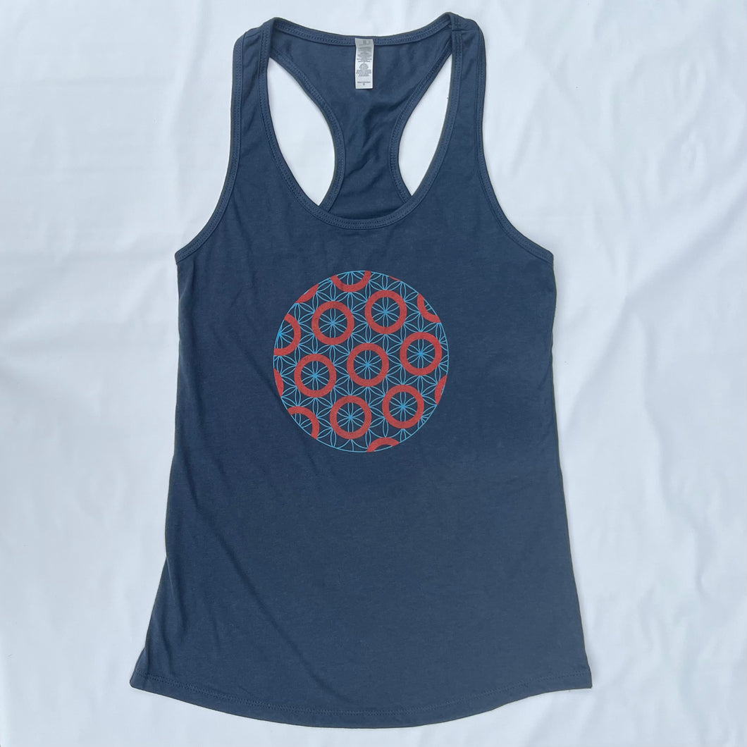 Fishman Flower of Life Racerback Tank Top