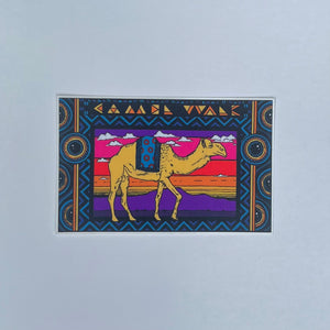 Camel Walk Sticker